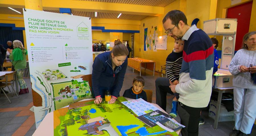 La montée des oeufs : une journée d'anticipation des inondations à Esneux