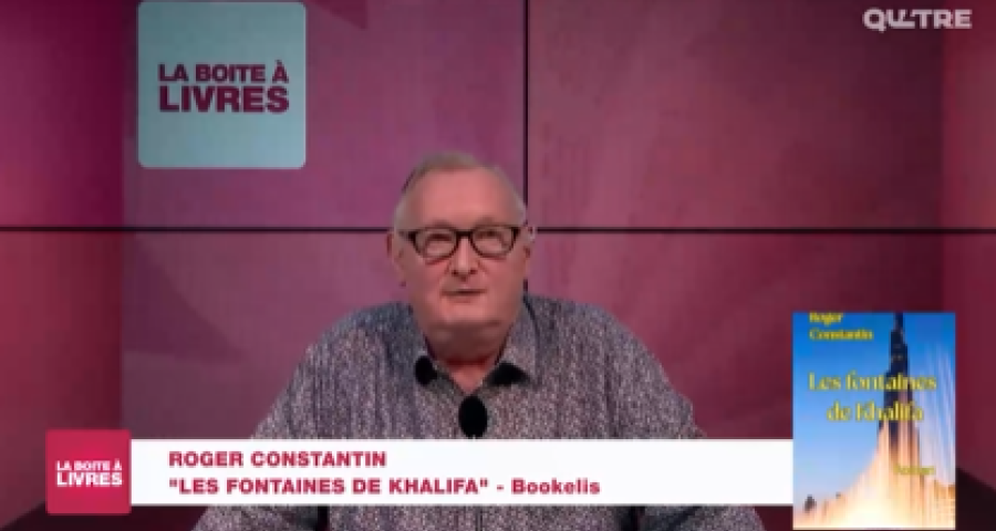 La Boîte à livres : Roger Constantin, les fontaines de Khalifa (Bookelis)