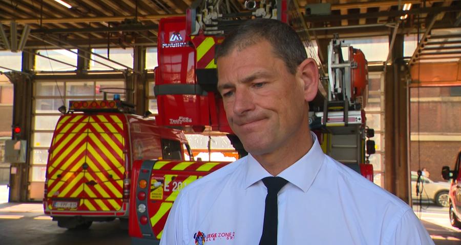 Lantin: les pompiers pris au piège à cause des barreaux de la prison