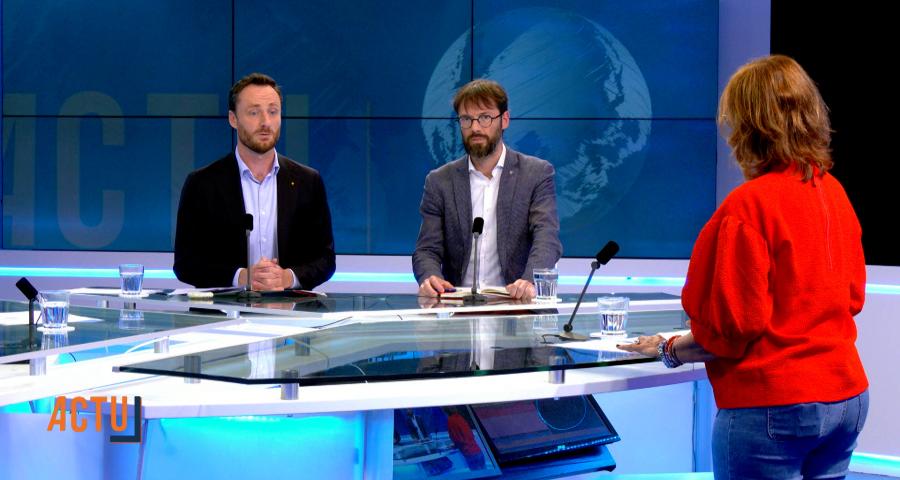 Olivier Vandecasteele et Frédéric Bouhon