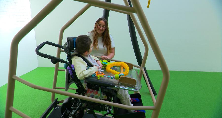 Chênée : une plaine de jeux adaptée à tous les enfants