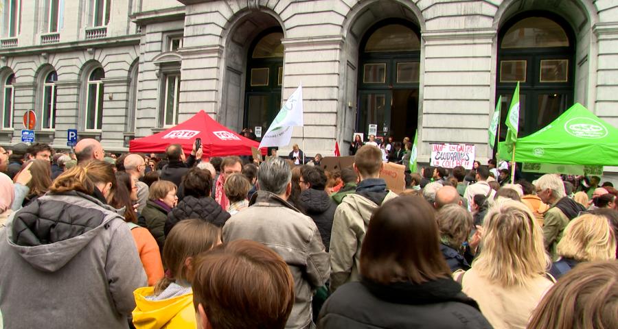 L'ULiège rassemblée contre les réformes gouvernementales