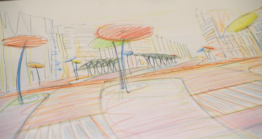 Expo Art & Tram : par les mots et la couleur