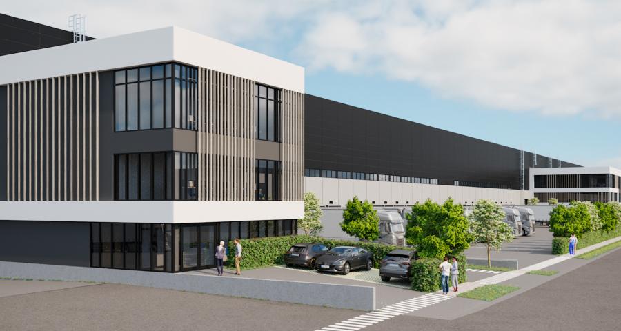 Nouveau centre logistique de 40.000 mètres carrés à Herstal