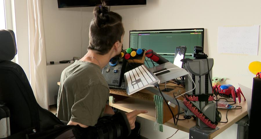 La techno pour s'exprimer et dépasser son handicap