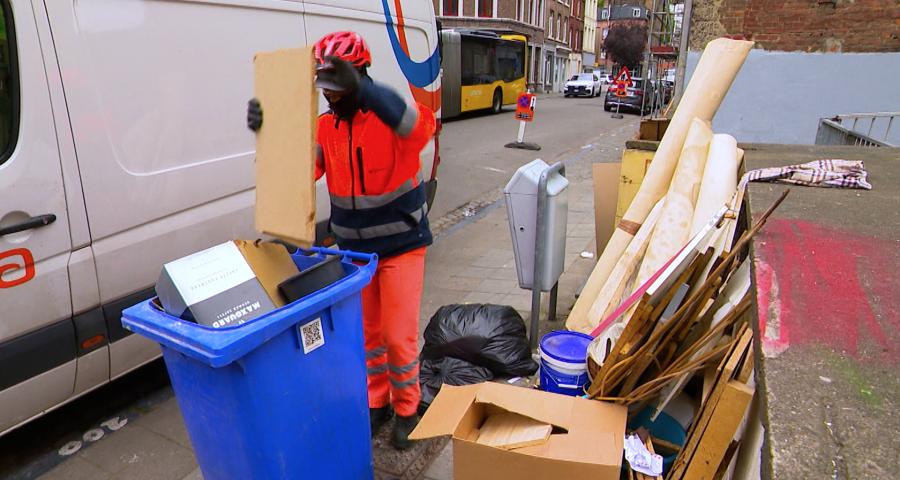 La collecte des encombrants à Liège : Ce sera fini en 2026 !
