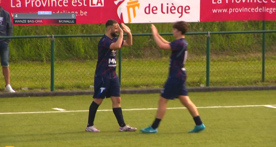 Wanze-Bas-Oha surclasse Momalle et s’offre la Coupe de province P1-P2