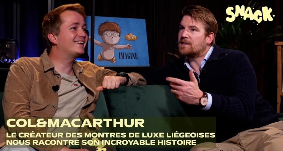 Snack - L'histoire des montres Col&MacArthur
