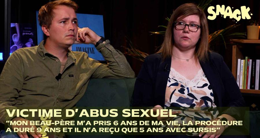 Snack - Abusée par son beau-père de ses 10 à 16 ans, elle raconte son enfance, sa reconstruction, son procès