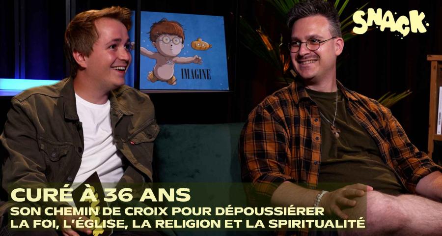 Snack - Un prêtre youtubeur nous explique son quotidien : messe en ligne, nouveau pape, célibat...