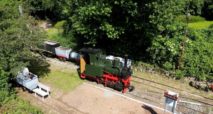 Une locomotive vapeur entièrement restaurée et en ordre de marche