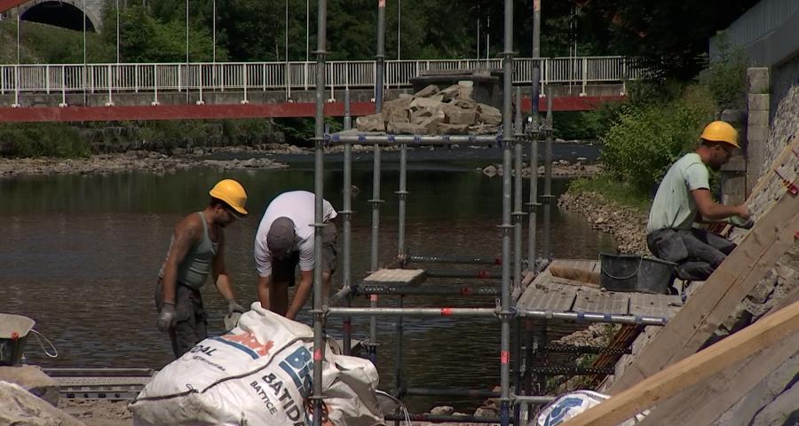 Bien-être au travail: la CSC visite des chantiers