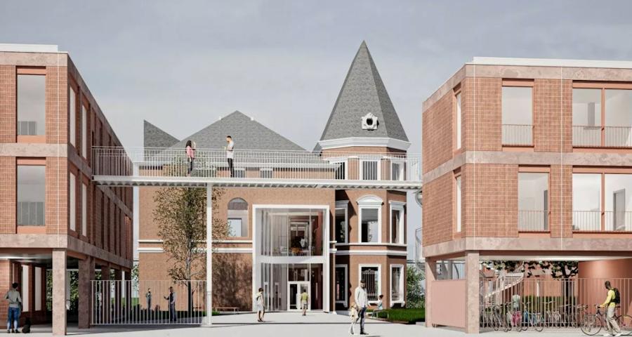 Renouveau urbain à Seraing, avec des logements étudiants