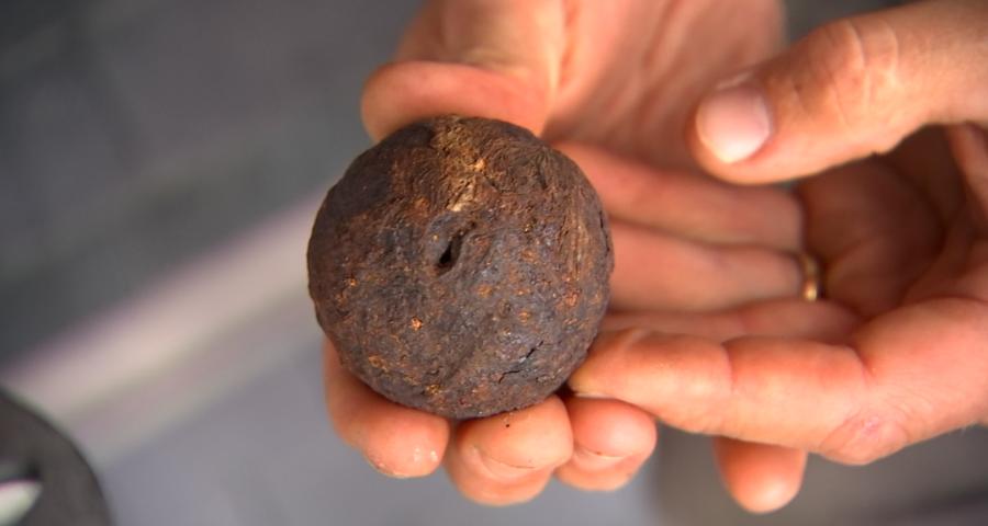 Un boulet pas très liégeois à Saint-Christophe