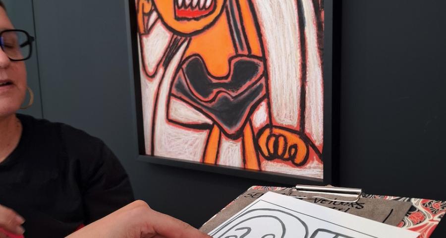 Quand l'art se touche !