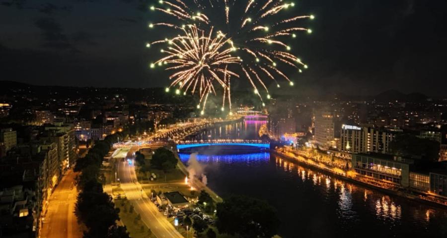 20000 personnes au feu d'artifice du 14 juillet