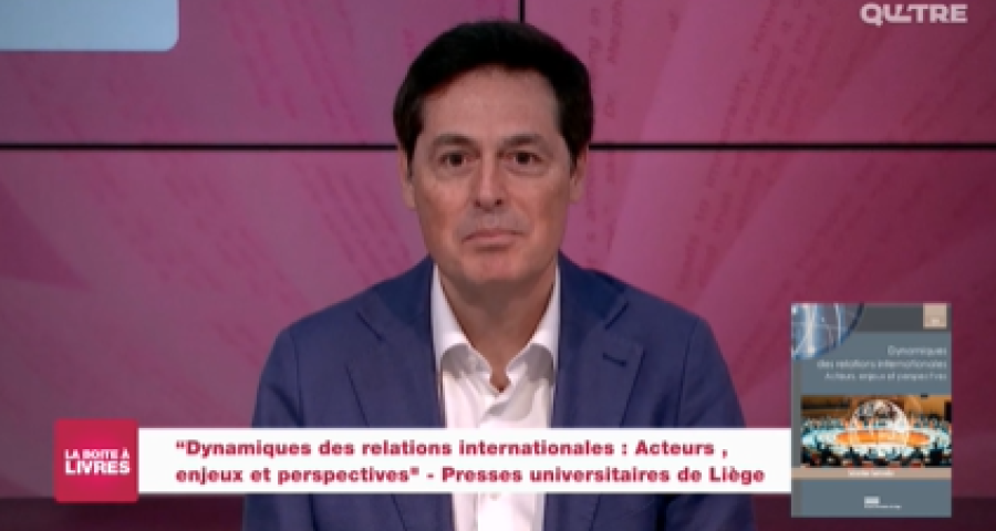 La Boîte à livres : Sébastien Santander, Dynamiques des relations internationales: Acteurs, enjeux et perspectives (Presses universitaires de Liège)