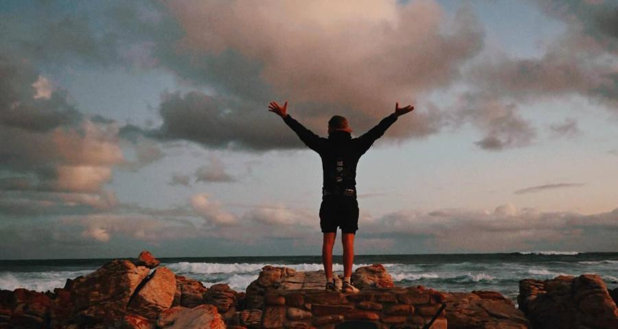 Après 18000 km à pédaler, Yanis Carrier est arrivé en Afrique du Sud