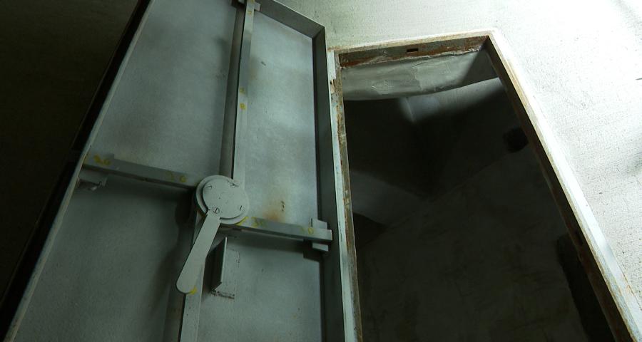 L'abri antiaérien de la Cité Miroir en pleine restauration