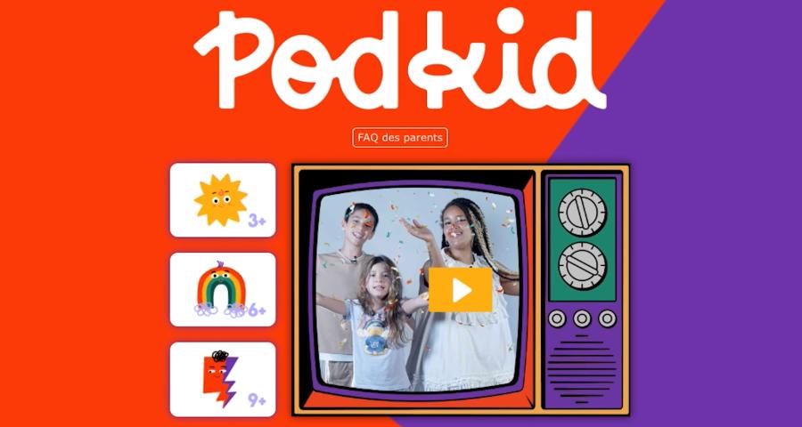 Podkid : une plateforme de podcasts pour enfants sécurisée et gratuite