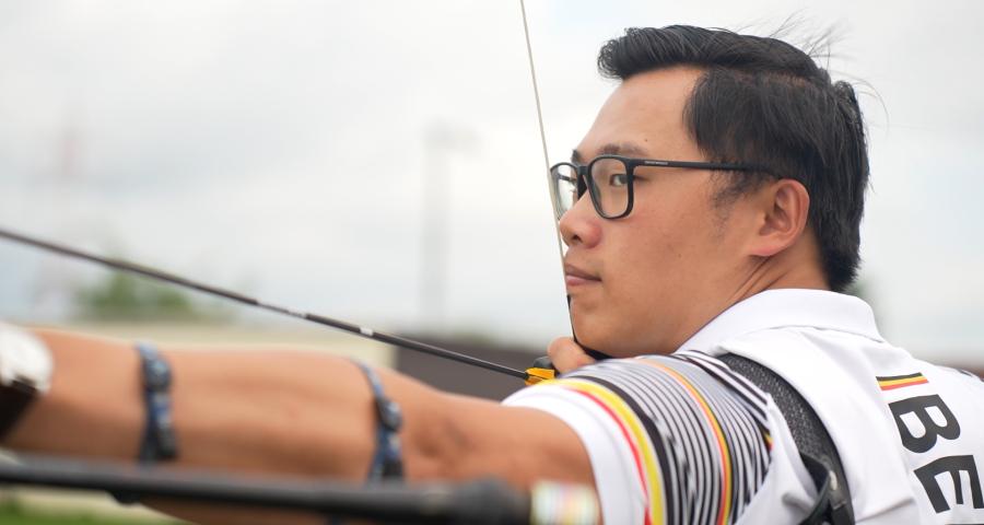 Tir à l'arc: Theo Carbonetti rêve d'aller aux JO