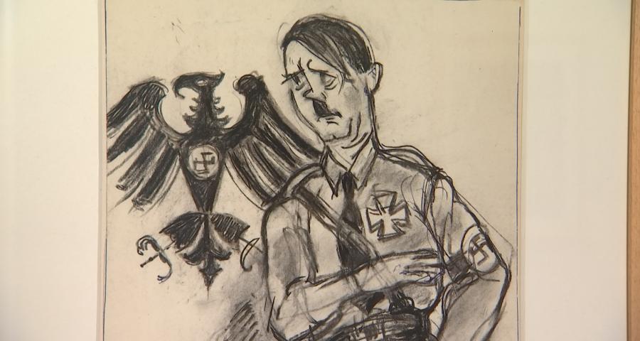 Ochs, une des Figures de Résistance, exposé à la Boverie