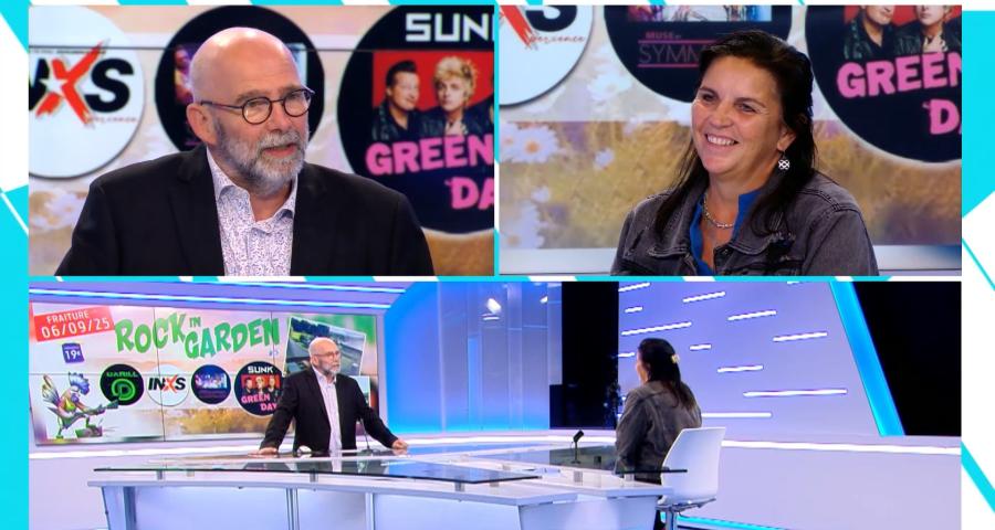 Une festival de rock dans le jardin de l'organisatrice !