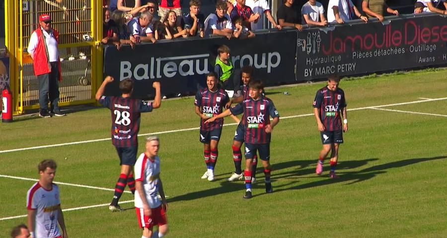Le RFC Liège s'impose facilement contre Gullegem et se qualifie pour les 16e de la Coupe