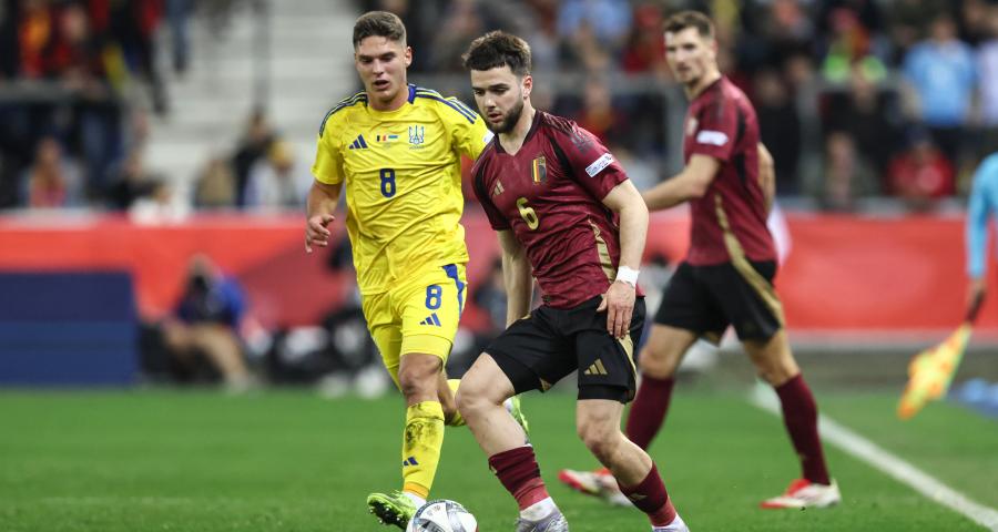 Nicolas Raskin ouvre son compteur avec les Diables Rouges