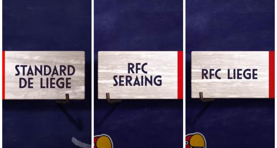 Voici les adversaires du Standard, de Seraing et du RFC Liège en Coupe de Belgique