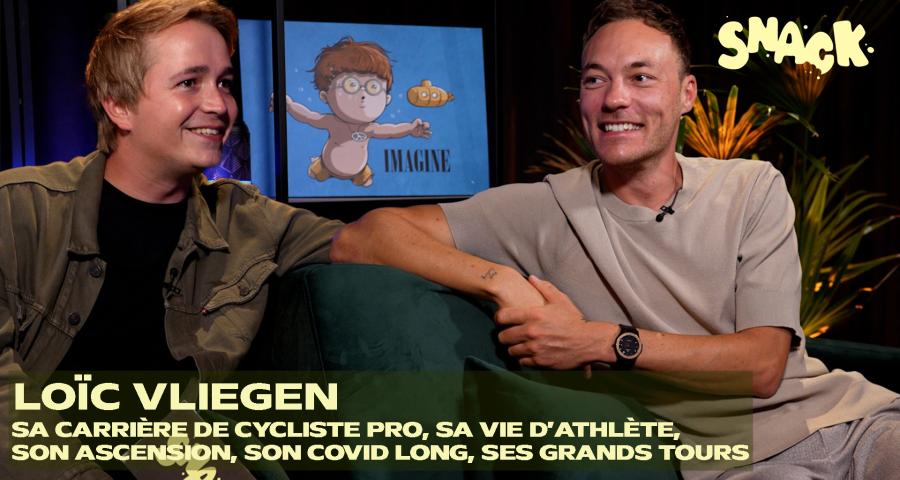 Snack - Loïc Vliegen revient sur sa carrière de cycliste professionnel