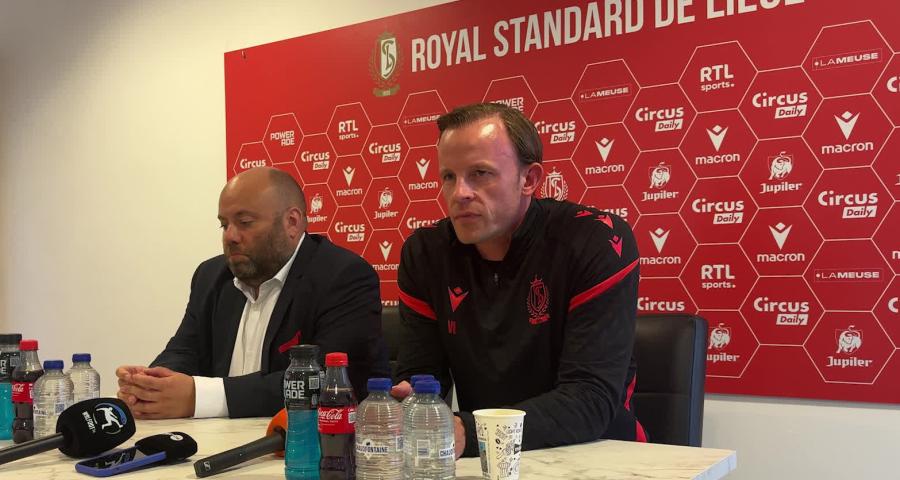 Vincent Euvrard est clair: "L'objectif du Standard? Top 6, top 3 et puis... le titre"