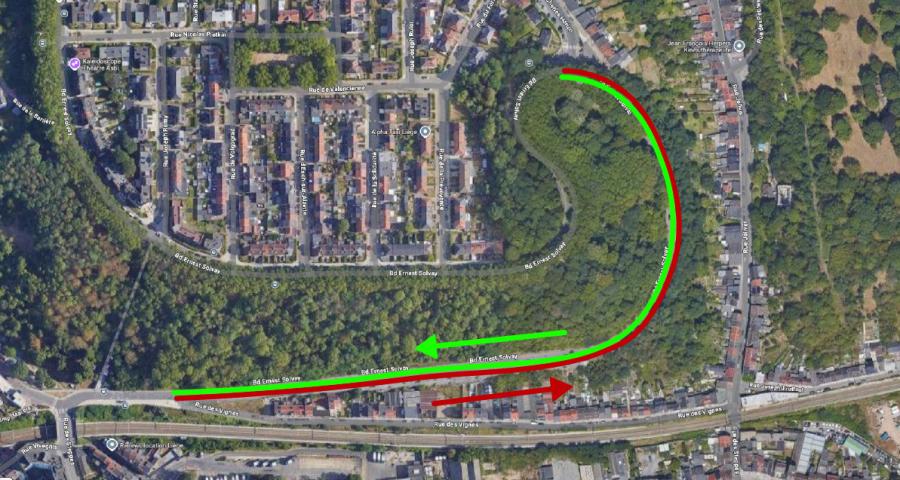 Liège : réaménagement du boulevard Ernest Solvay