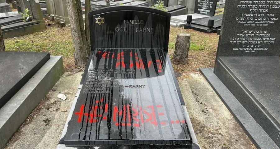 Liège : la tombe de Jean Gol vandalisée