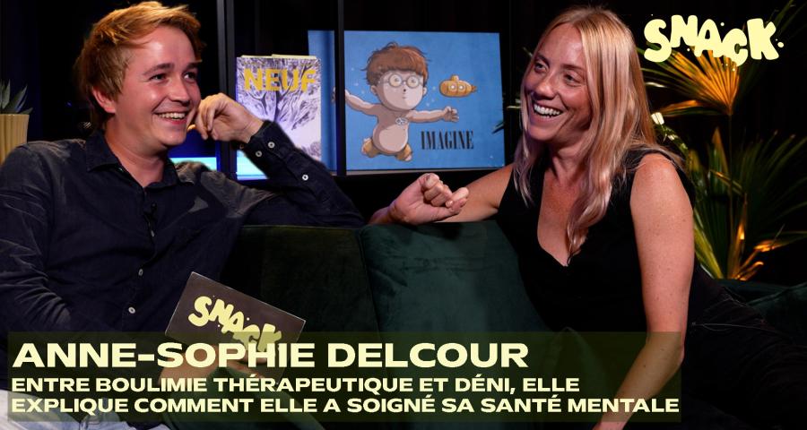 Snack - 50.000€ pour soigner ses peurs et sa santé mentale: le parcours incroyable d’Anne-Sophie Delcour