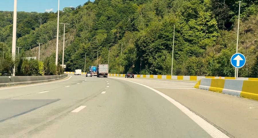 Un nouveau chantier a débuté sur l’E25/A26 à hauteur de Tilff