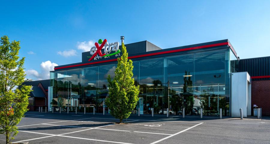 Extra Shop sur le site de l’ancien Cora à Rocourt