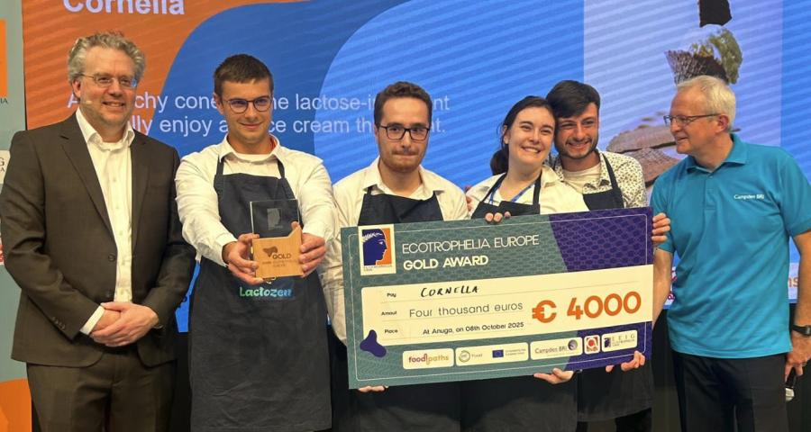 Des Hutois sacrés champions d’Europe de l’innovation alimentaire !