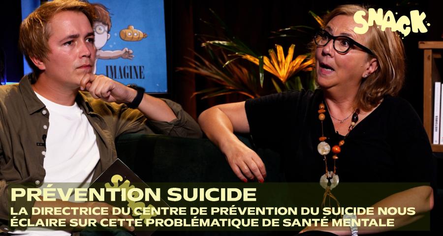 Snack - 25.000 appels annuels pour soutenir la vie : le combat du centre de prévention du su*cide