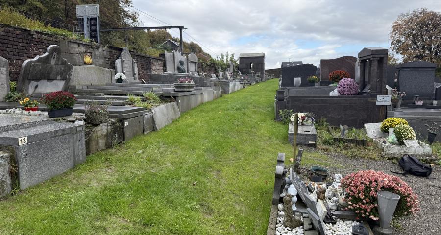 Transition verte : Engis lance la végétalisation de ses cimetières