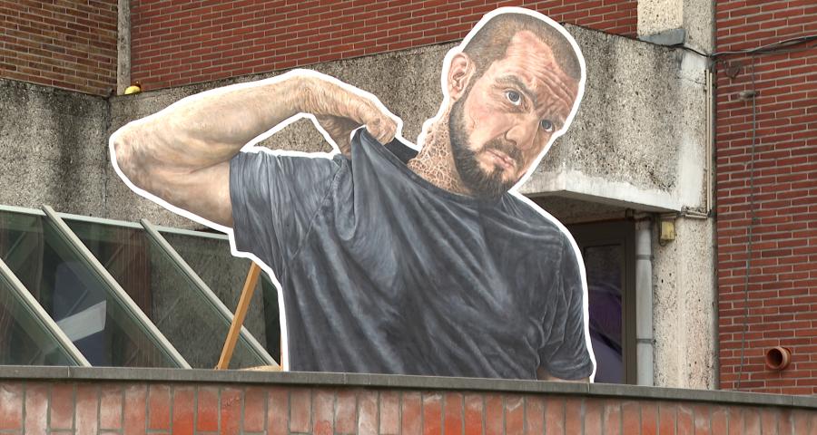 Chênée : mise en lumière du travail de l'artiste plasticien Robin Bodéüs