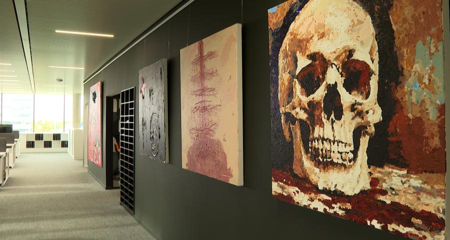 Le bureau d'architecture UMAN accueille les oeuvres récentes de Guy Lemaire