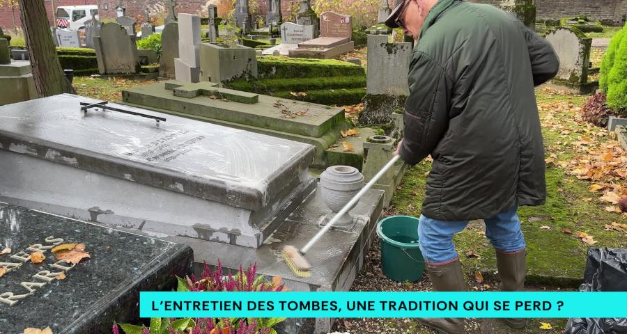 L'entretien des tombes, un hommage à ses proches en cette période de Toussaint