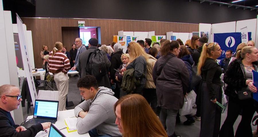 Les salons de l'emploi font le plein