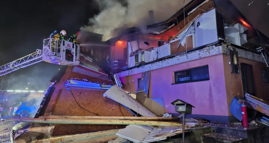 Trois blessés dans l'explosion d'un restaurant à Boncelles
