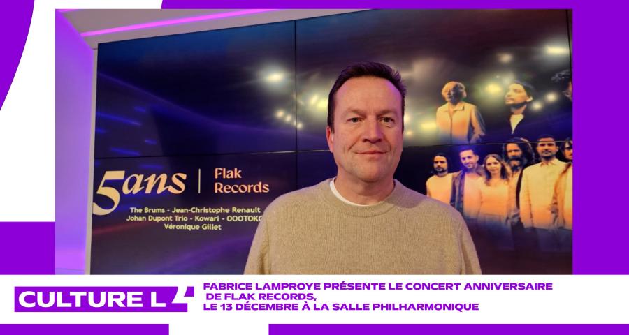 CultureL avec Fabrice Lamproye et Flak Records