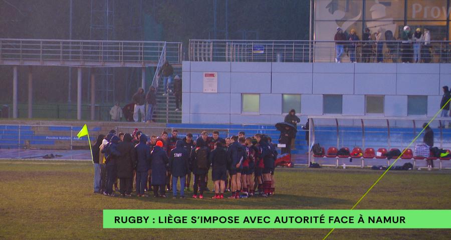 Rugby : Liège s'impose avec autorité face à Namur !