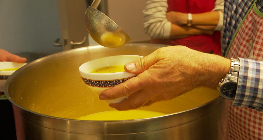 Le bar à soupe de Verlaine ne désemplit pas