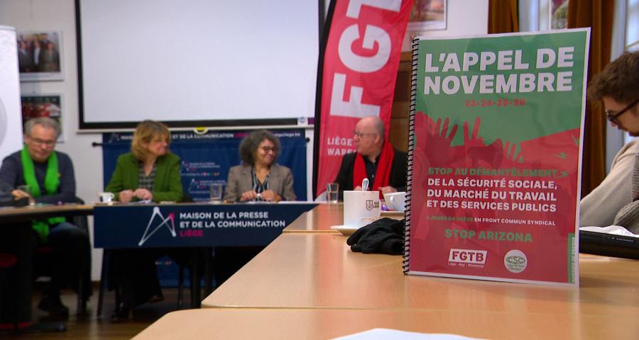 L'appel de novembre va paralyser le pays durant trois jours