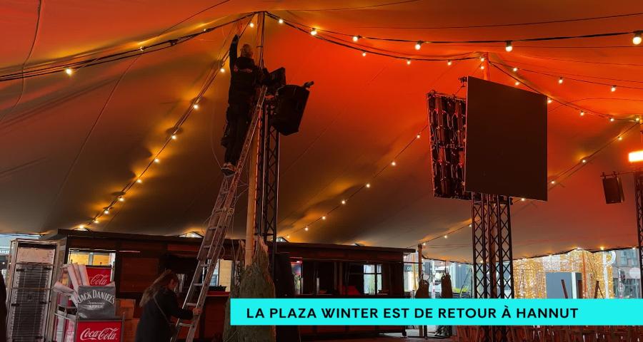 Nouvelle édition de la Plaza winter à Hannut